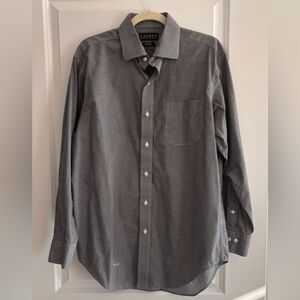 Ralph Lauren Black and White Gingham Dress Shirt